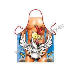 Kuchynská zástera - So sliepkou