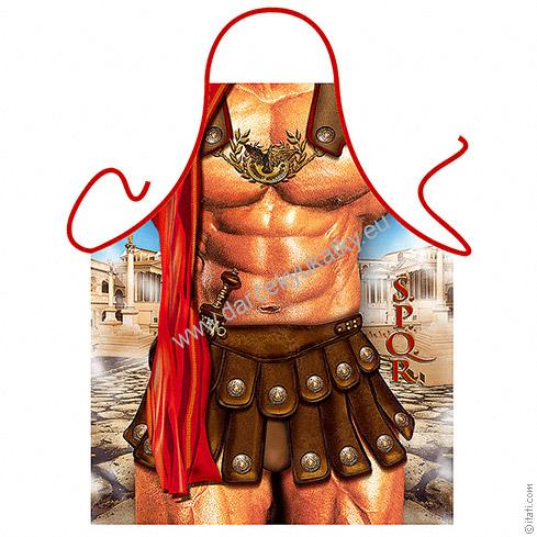 Kuchynská zástera - Rímsky bojovník