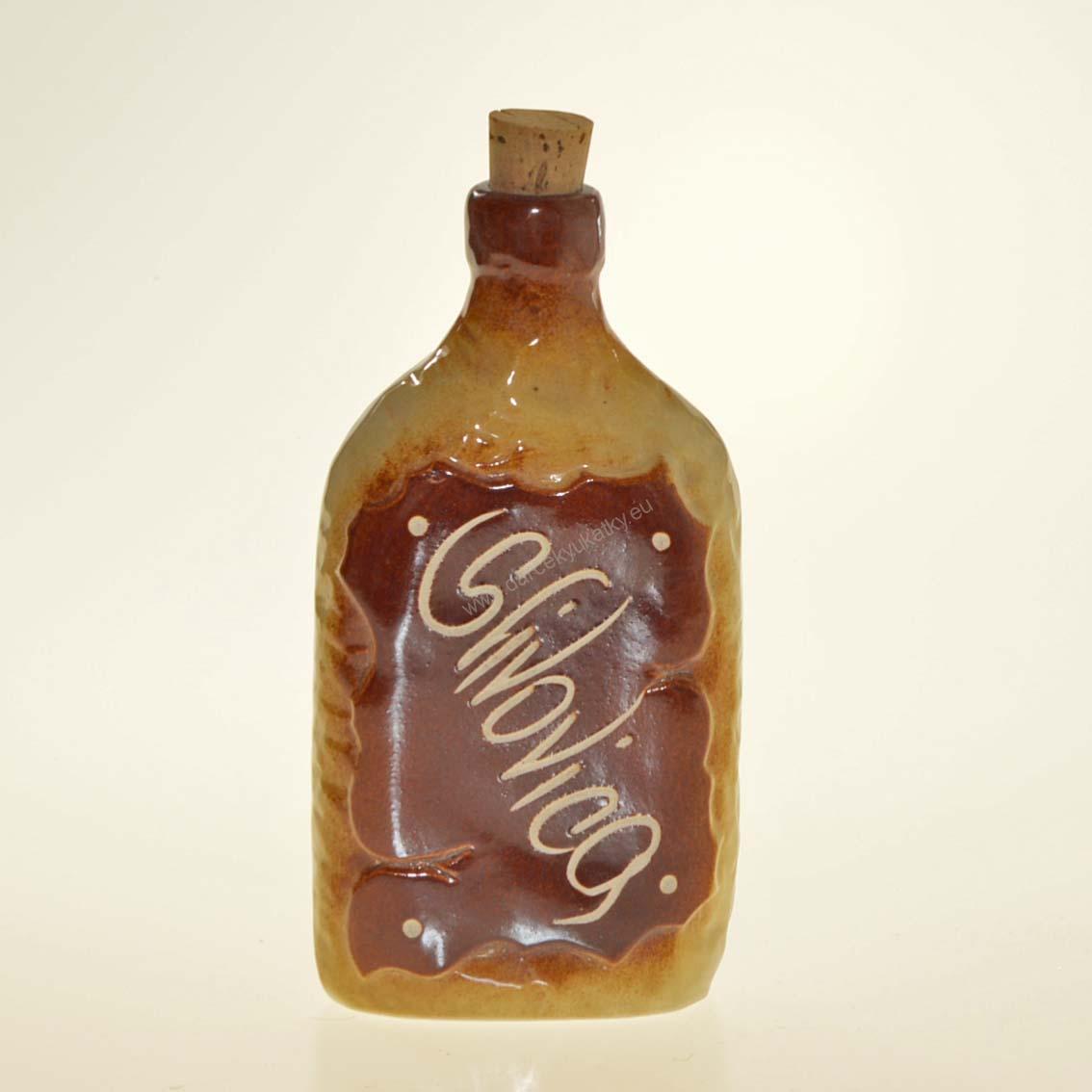 Keramická fľaša - Slivovica
