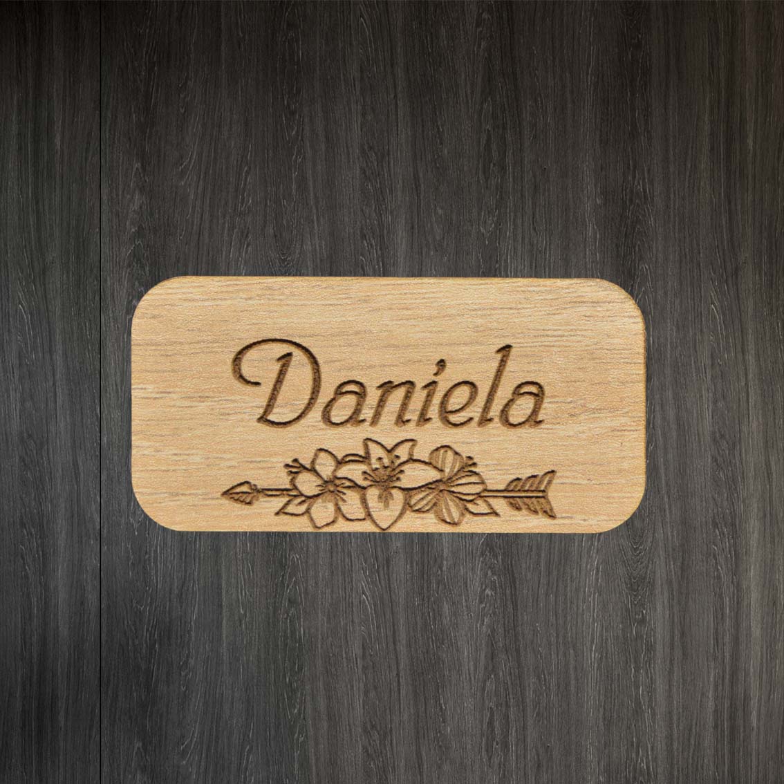 Svadobná menovka - Plaketka