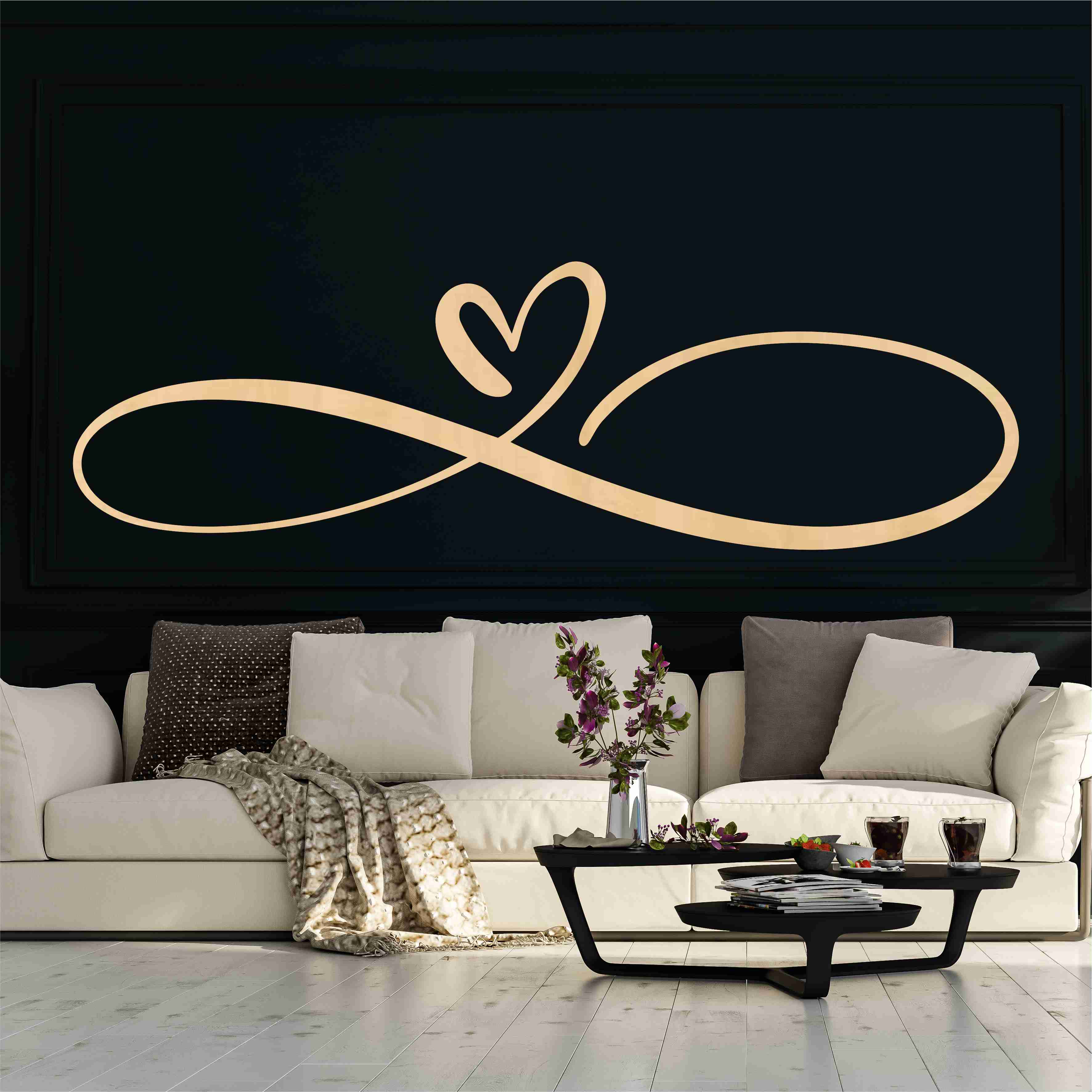 Drevený obraz na stenu - Srdce