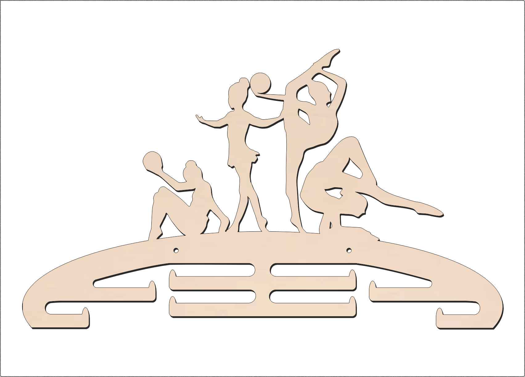 Vešiak na medaily - Atletika