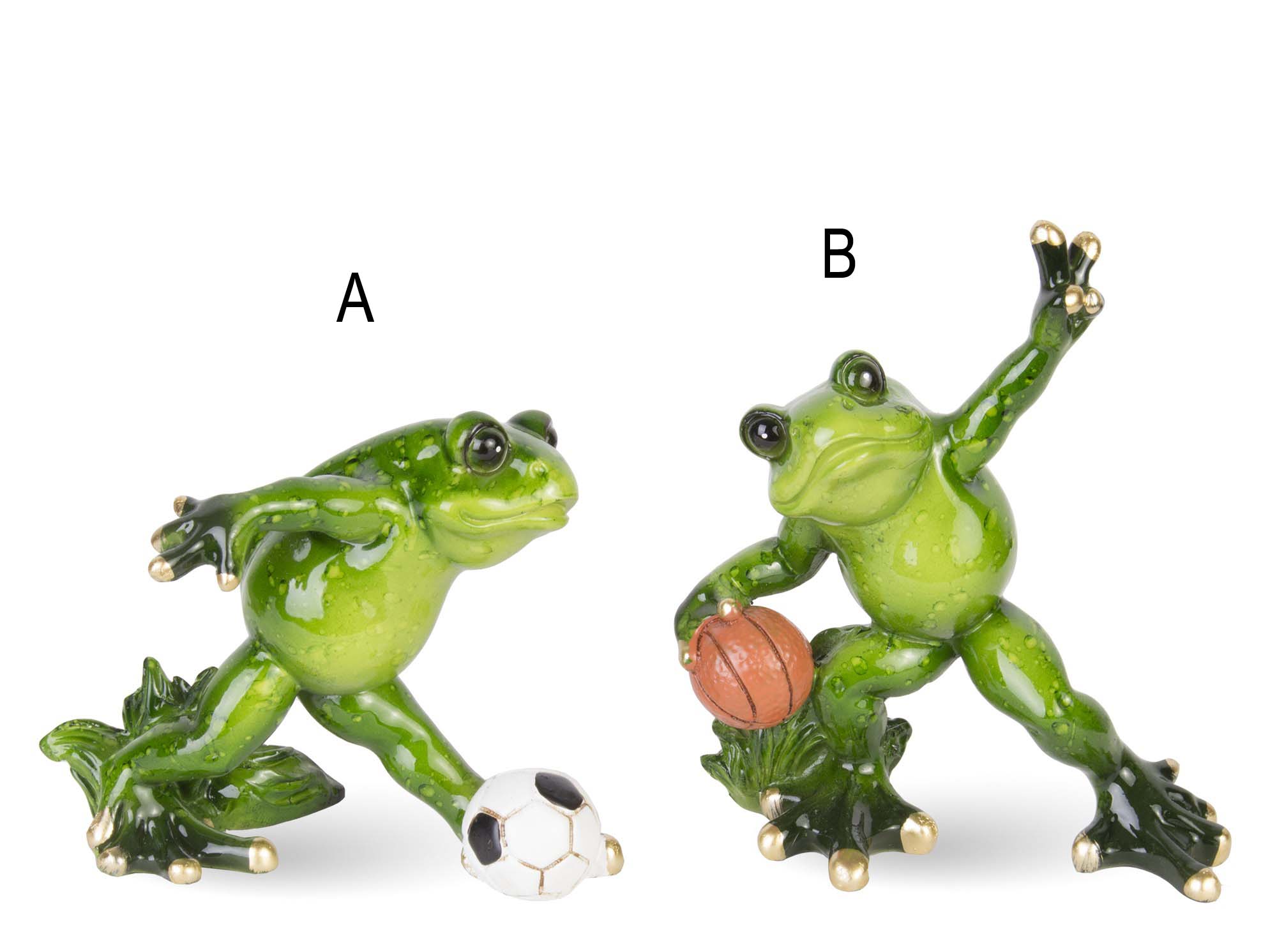 Keramická žabka - futbalista typ A