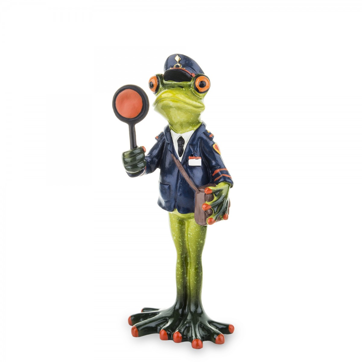 Keramická žabka - Železničiar