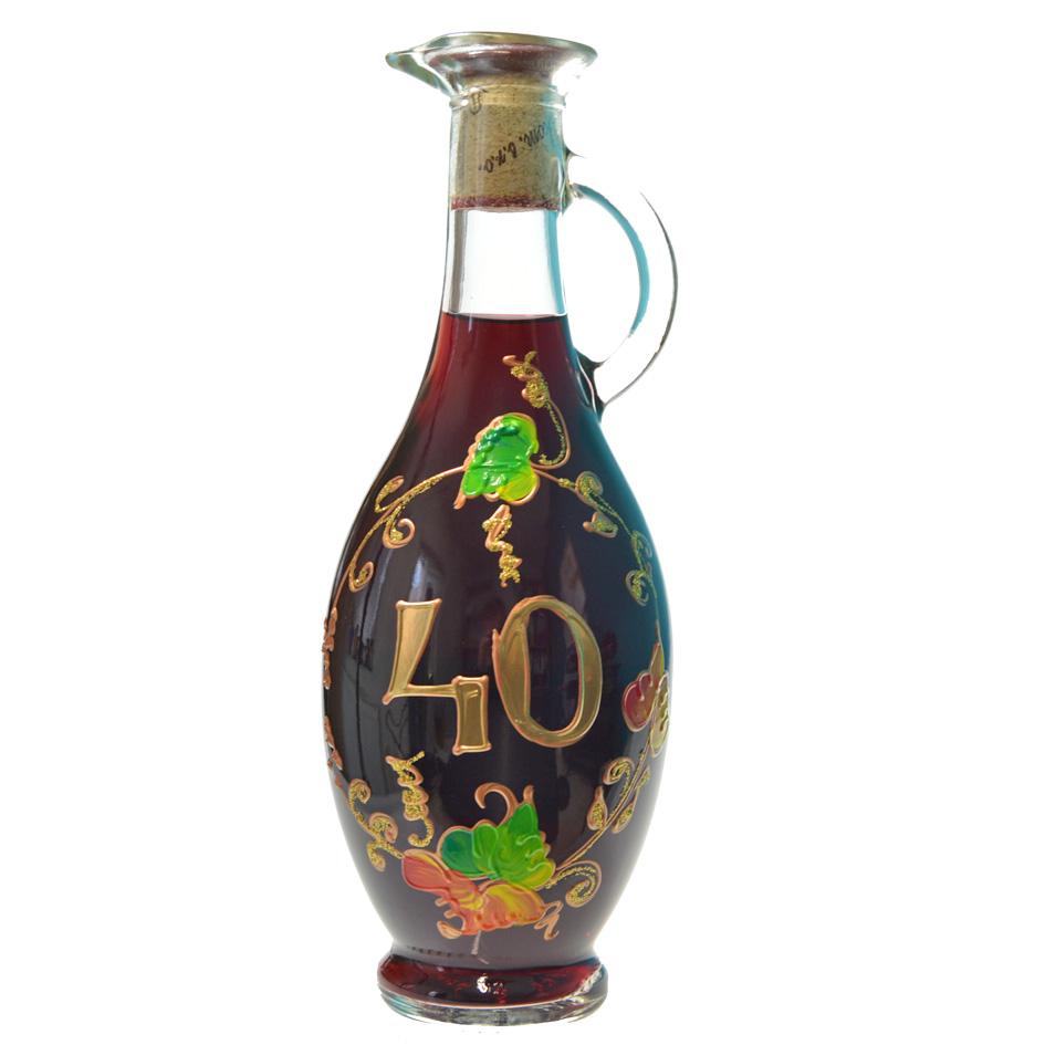 Víno červené Džbánik - K 40. narodeninám 0,5 L