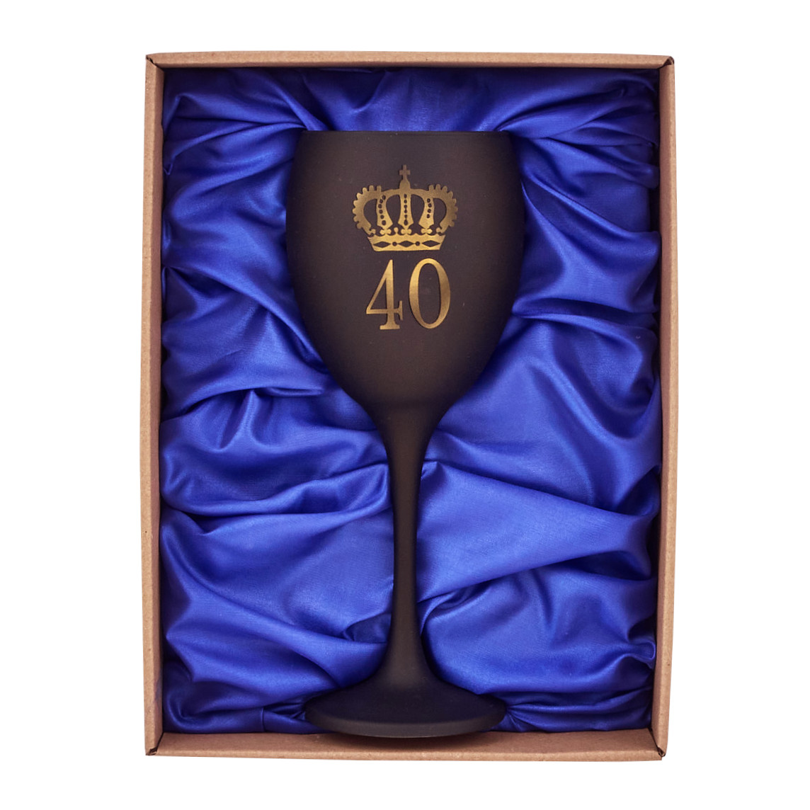 Výročný pohár v darčekovej krabičke - k 40tke pre muža