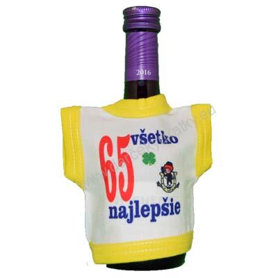 Darčekové víno - 65 všetko najlepšie