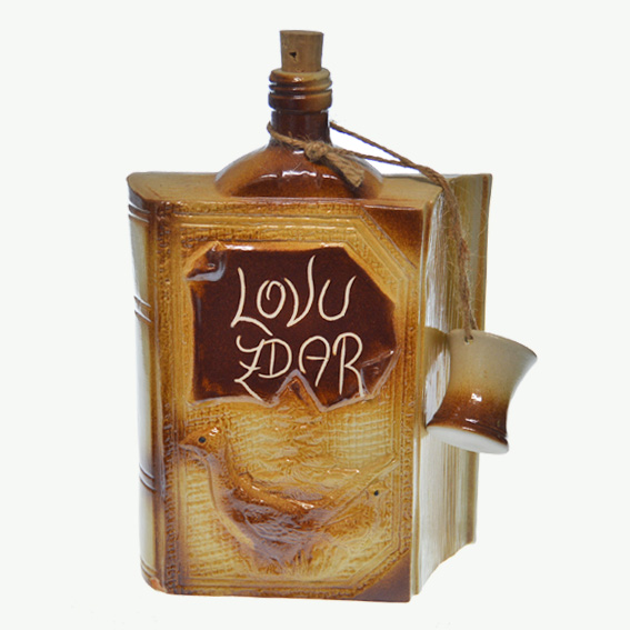 Keramická fľaša - Lovu zdar