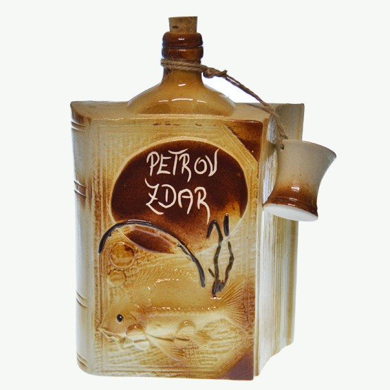 Keramická fľaša - Petrov zdar
