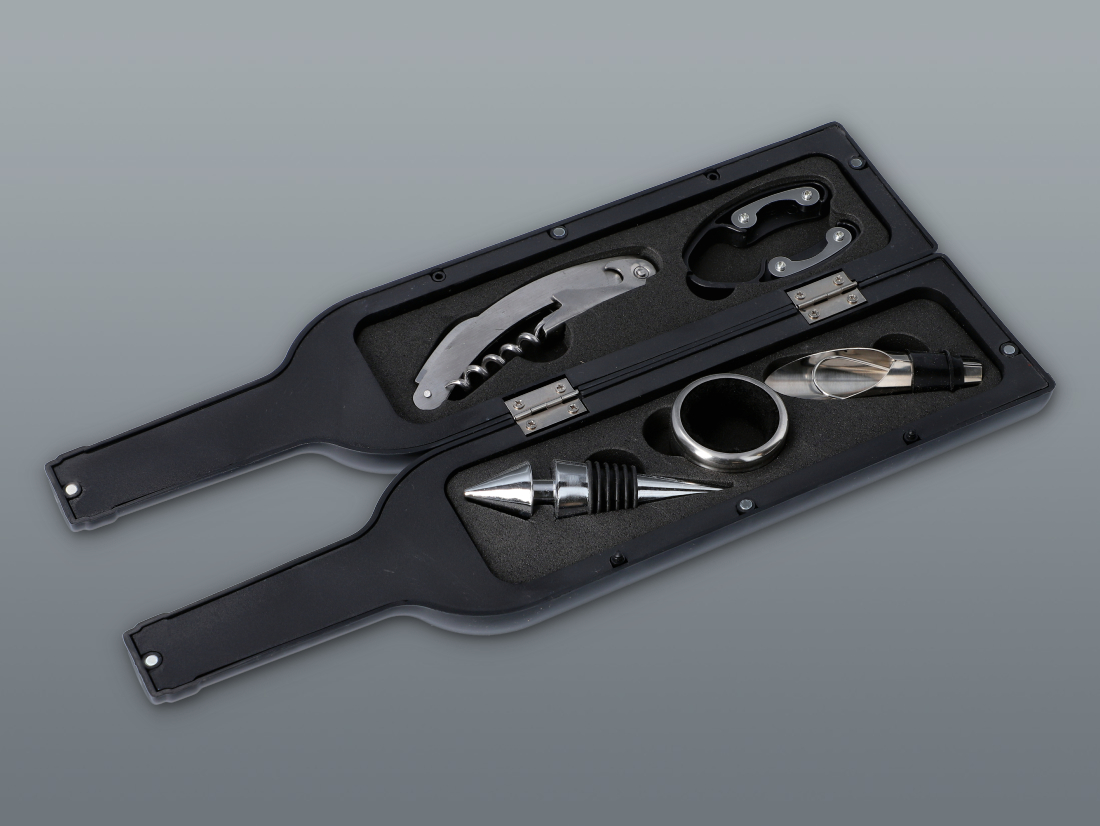 Set na víno BOTTLE 5 ks