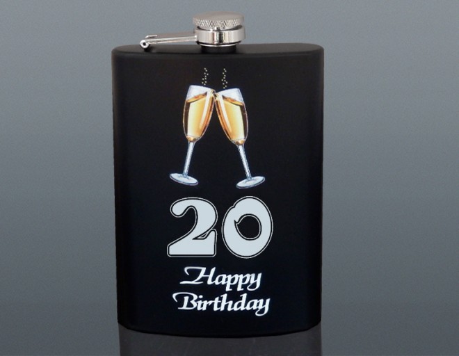 Nerezová ploskačka k 20 narodeninám
