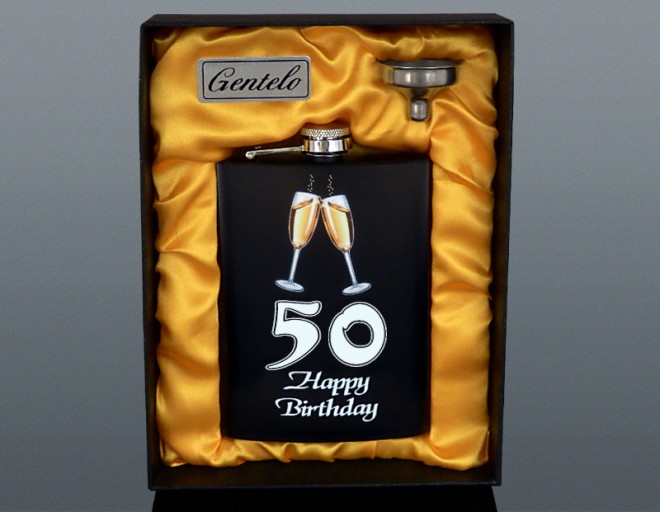 Nerezová ploskačka k 50 narodeninám