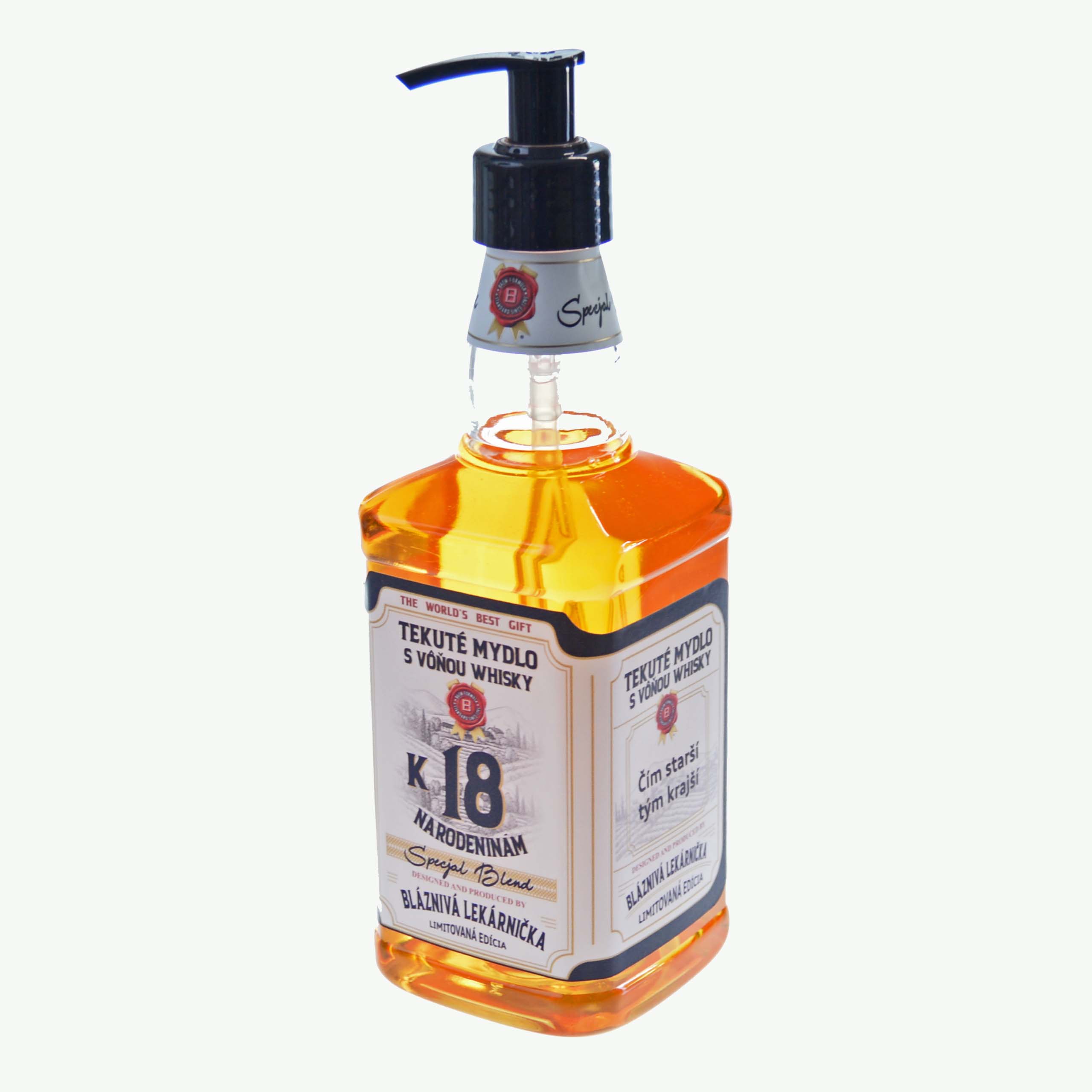 Tekuté mydlo WHISKY - K 18. narodeninám