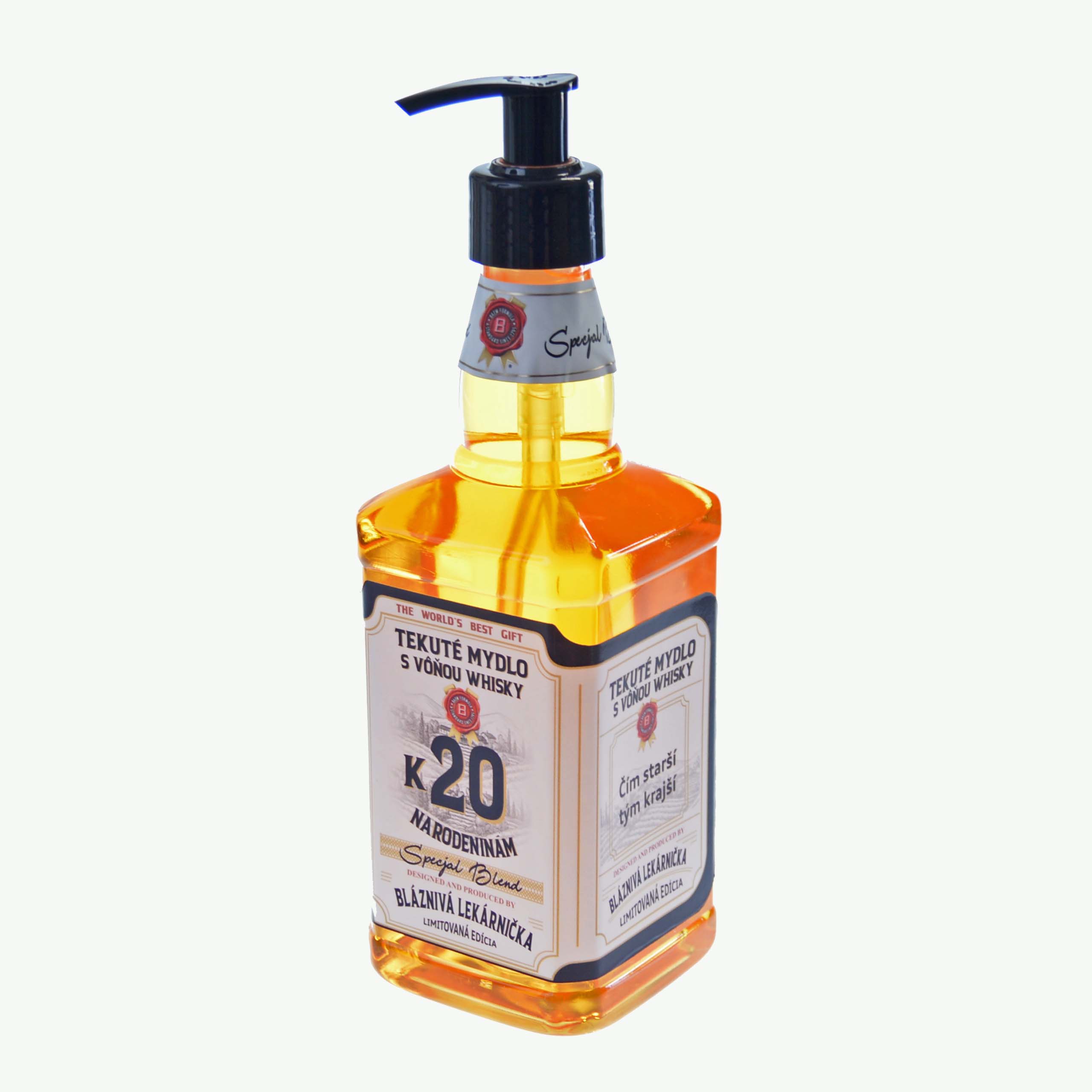 Tekuté mydlo WHISKY - K 20. narodeninám