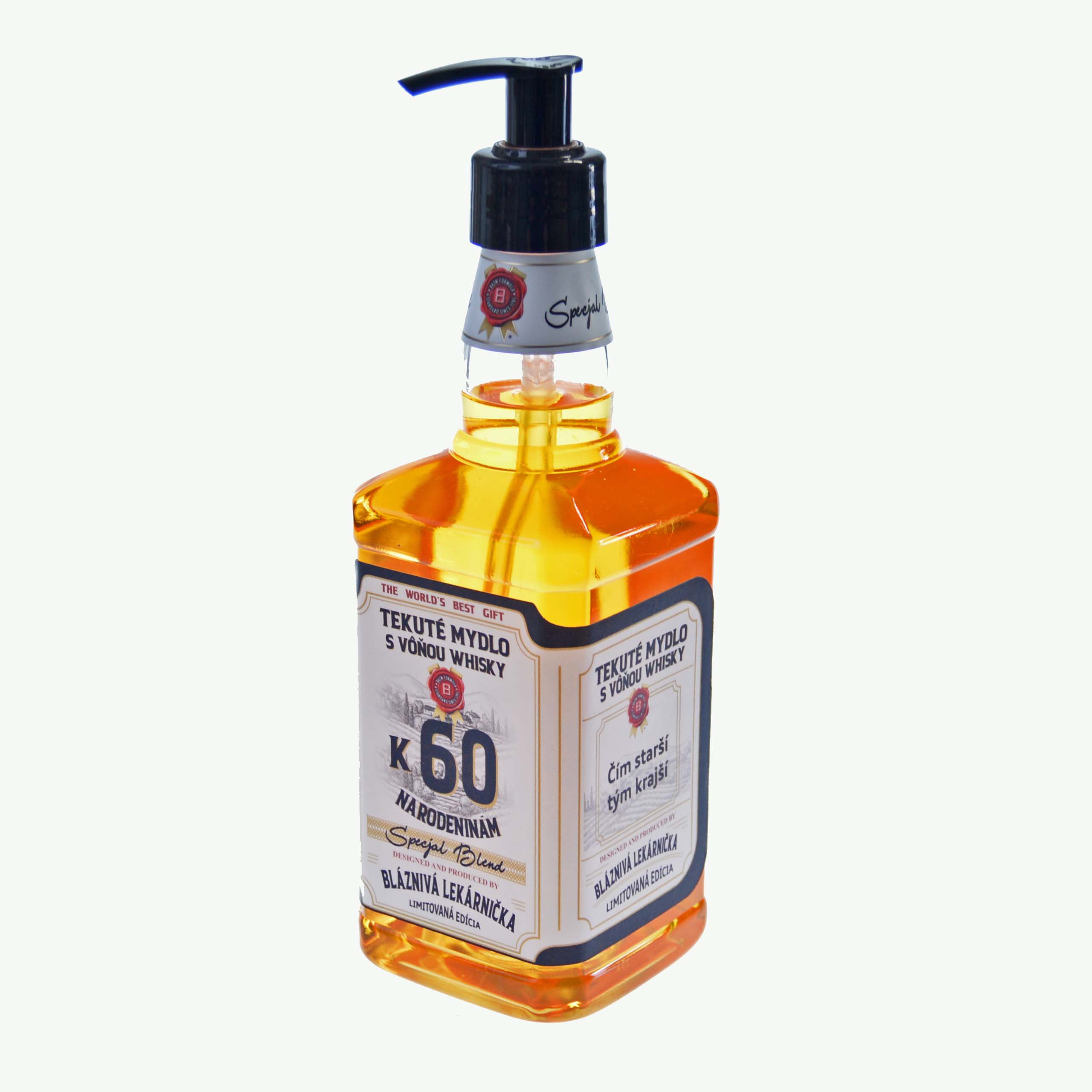 Tekuté mydlo WHISKY - K 60. narodeninám