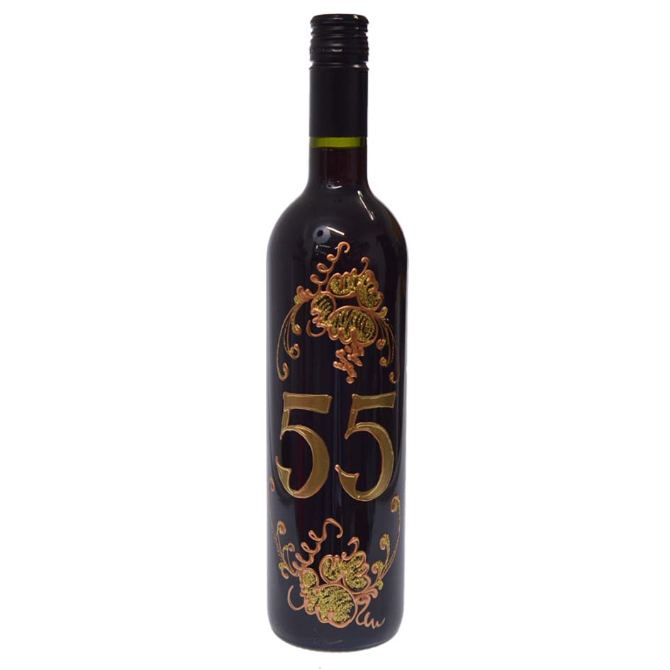 Víno červené - K 55. narodeninám 0,75L