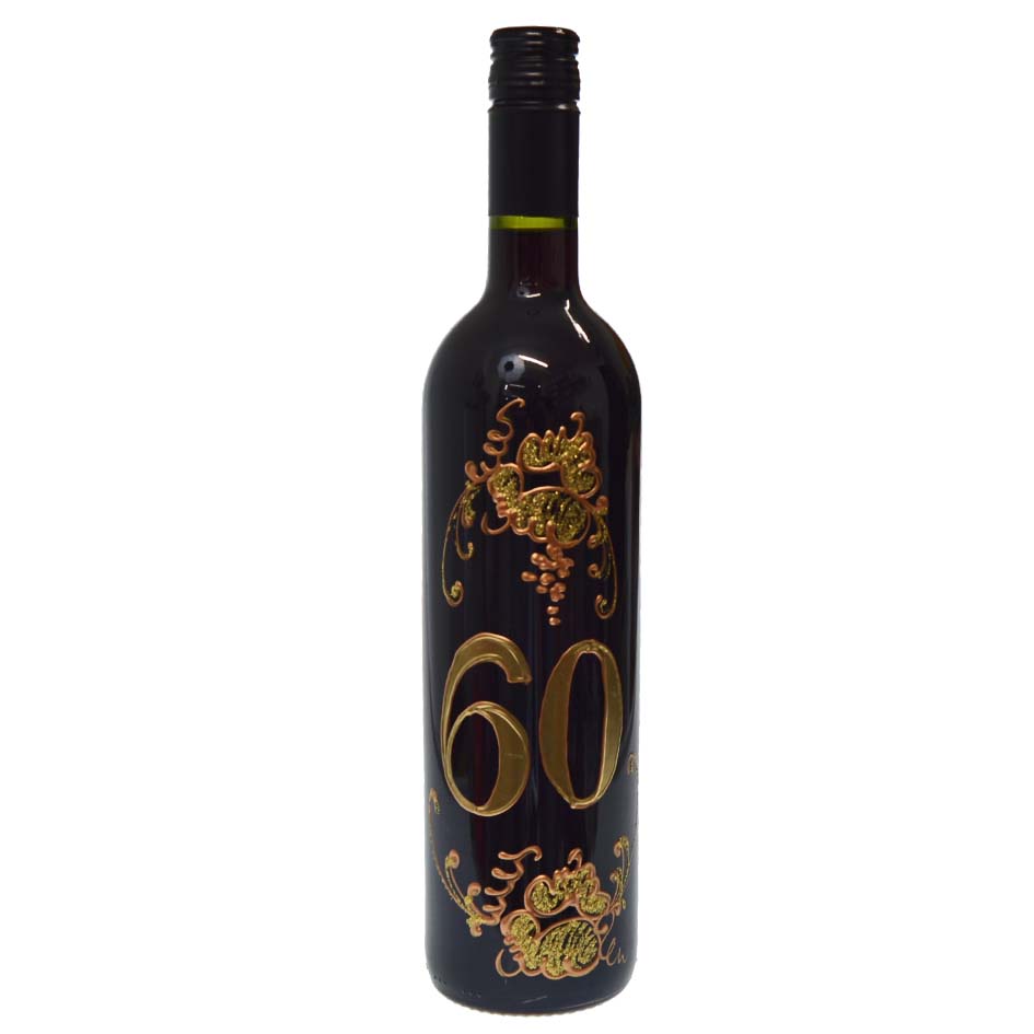 Víno červené - K 60. narodeninám 0,75L