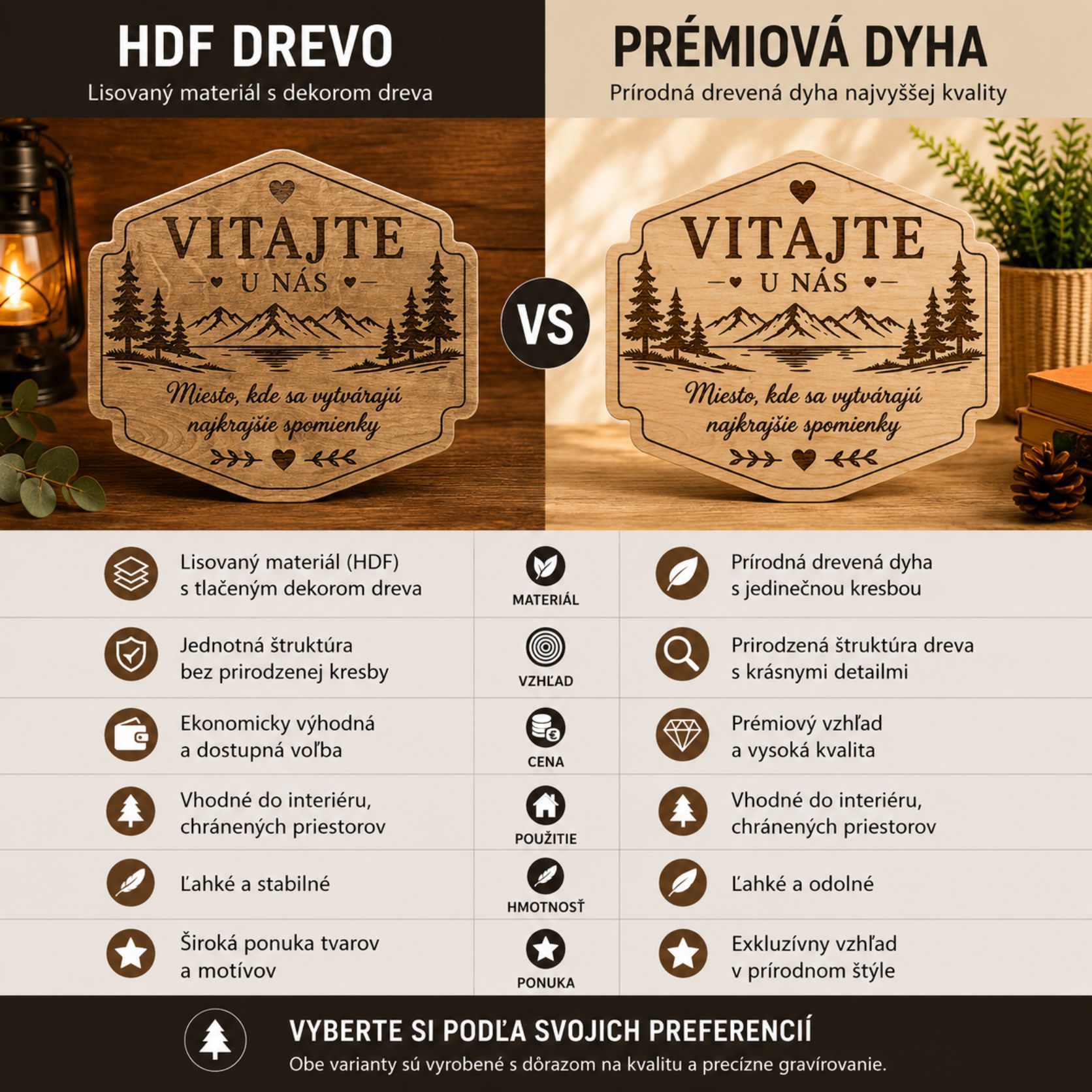 Prírodná dyha 4 mm(+ 50 % )