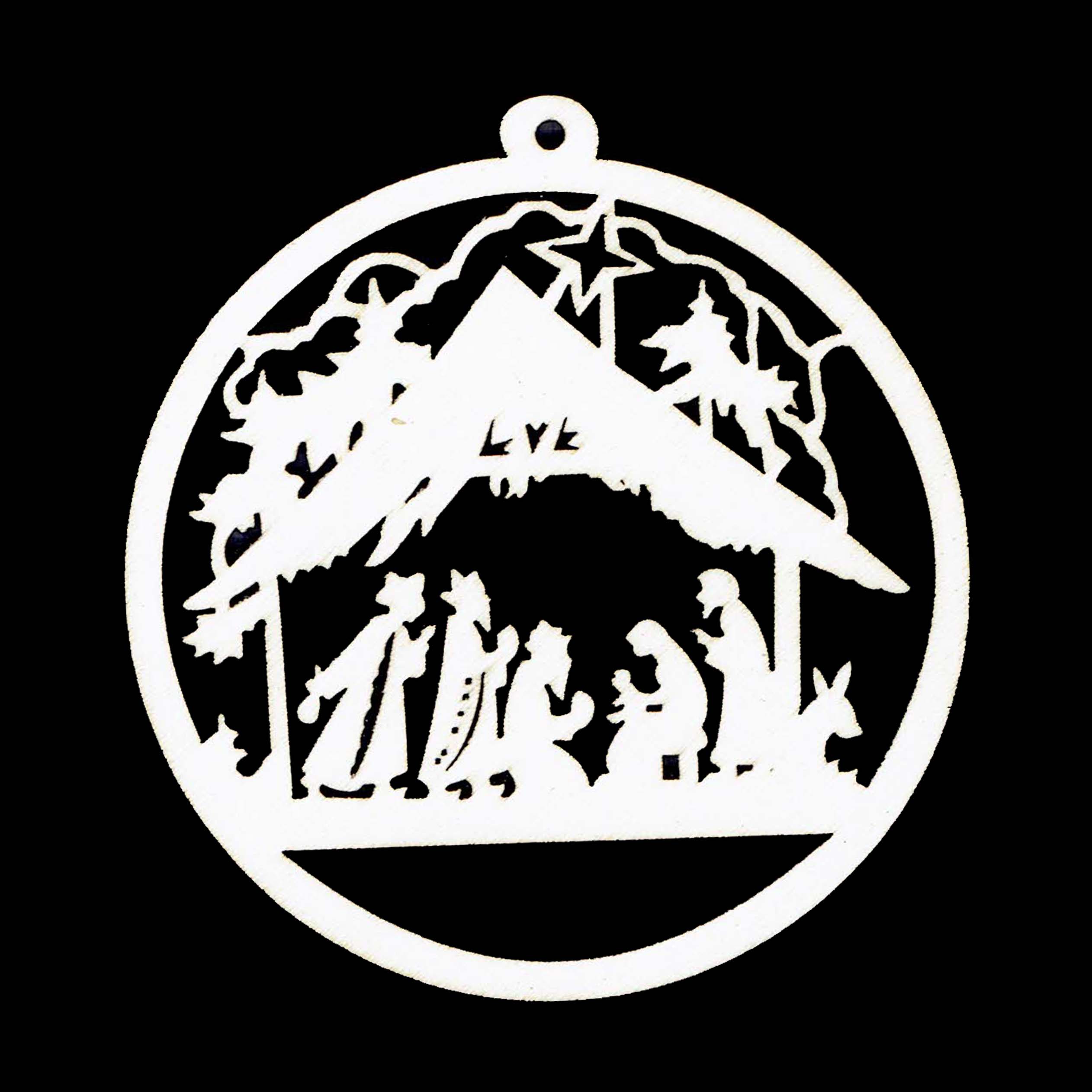 Vianočná ozdoba - Betlehem 9 cm