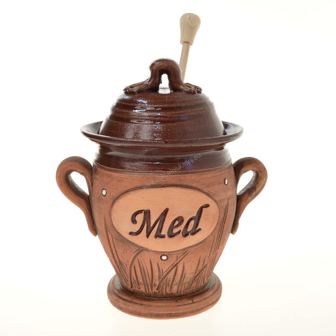 Dóza keramická na med malá