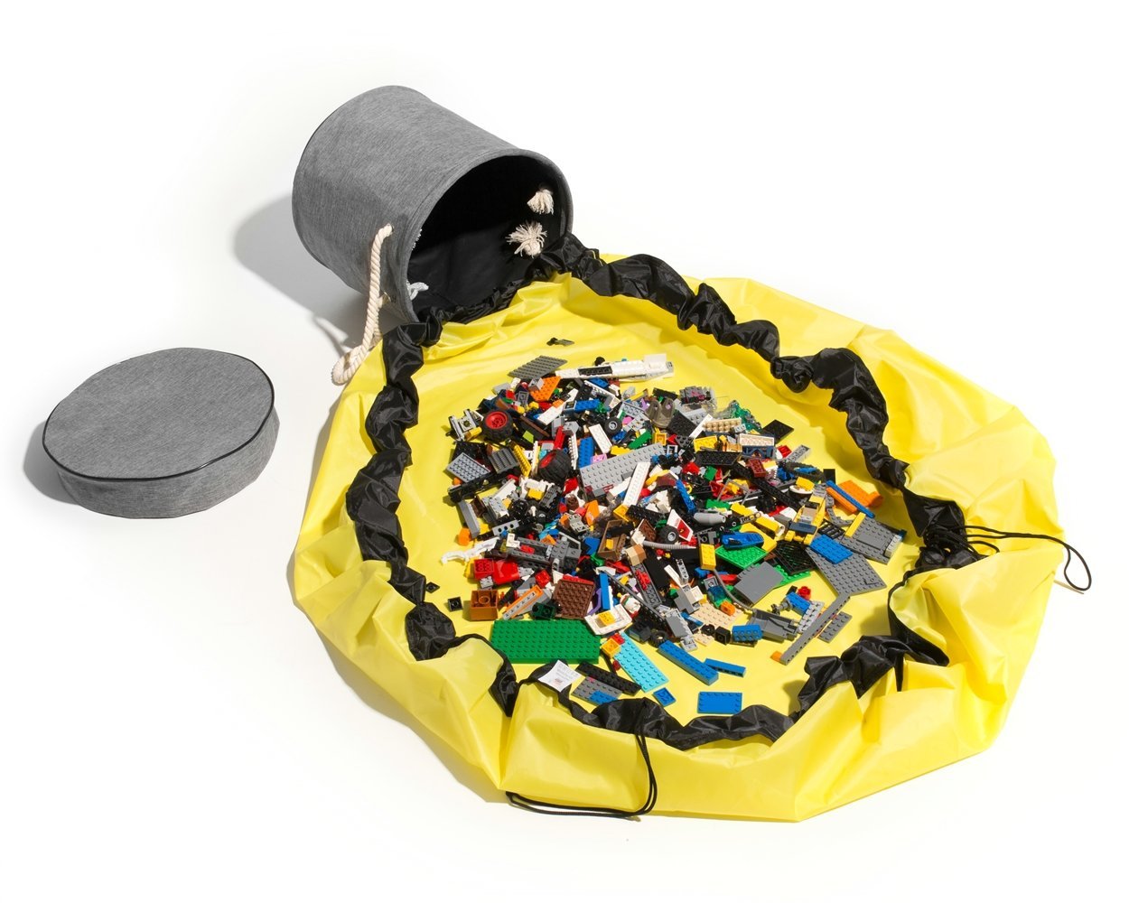 Látková taška s hracou podložkou 2v1 - ŽLTÁ