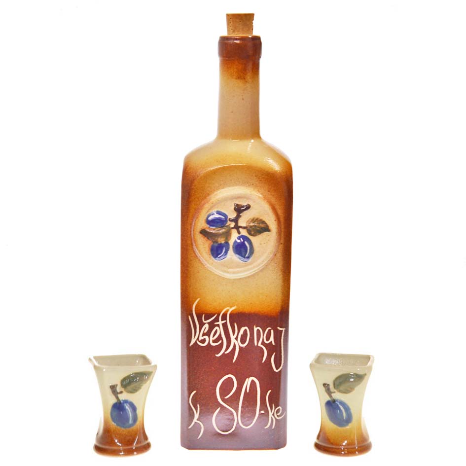 Keramická flaška - Všetko naj k 80-ke