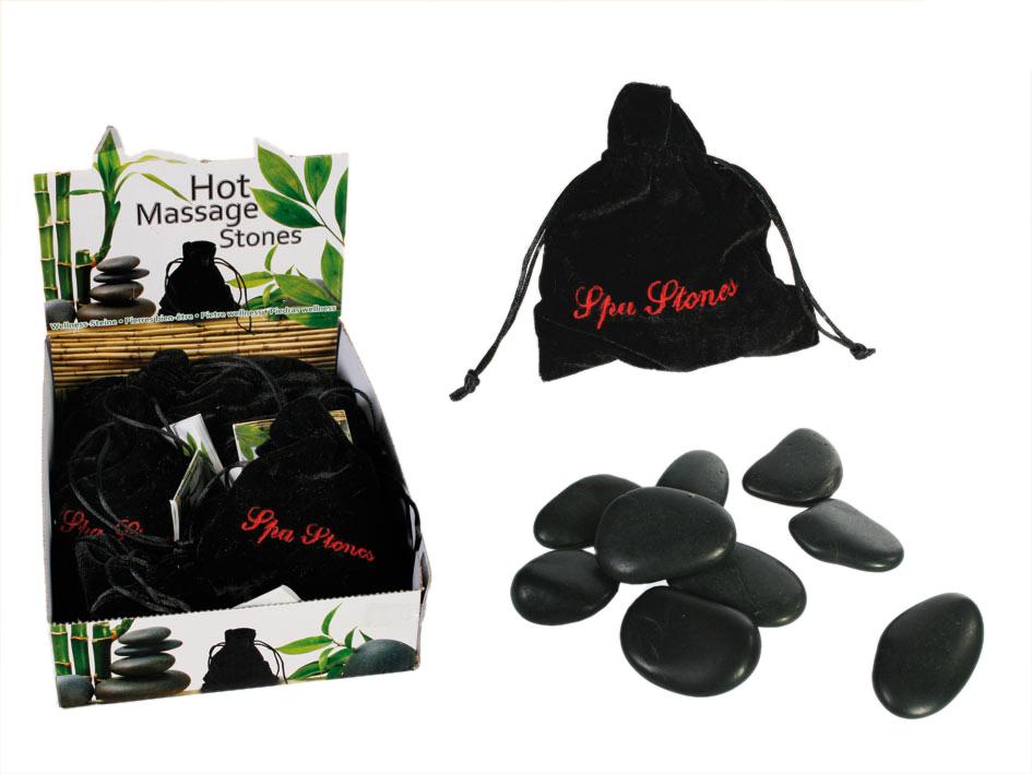 Horúce masážne kamene