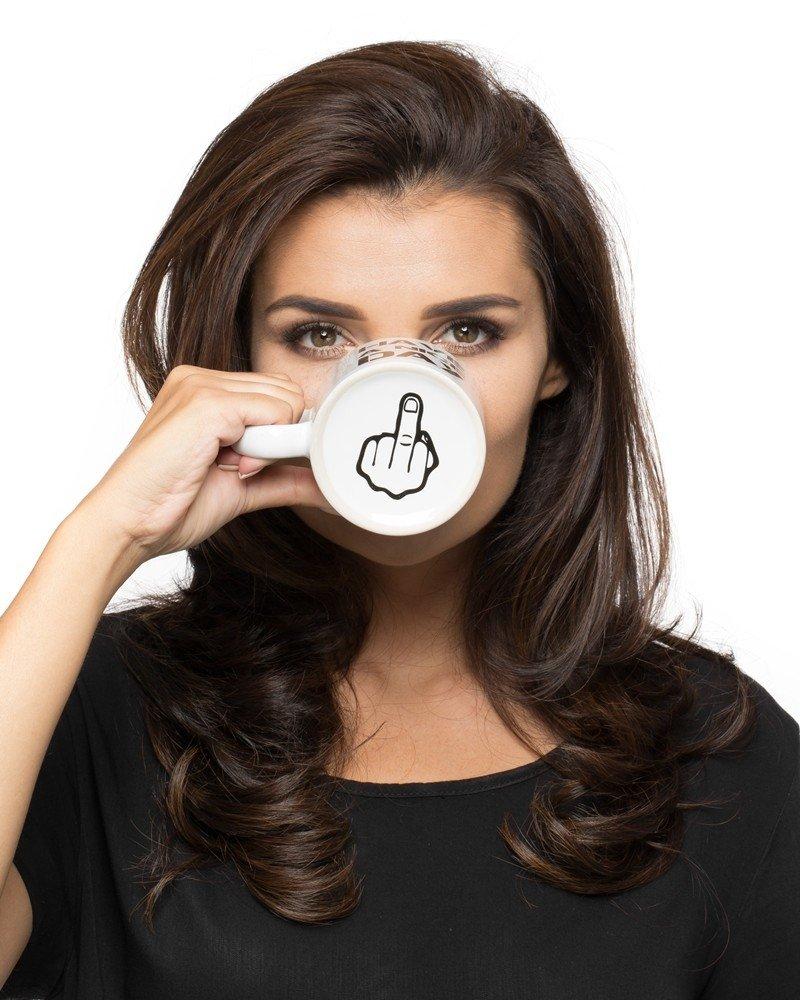 Humorný hrnček - Have a nice day biely