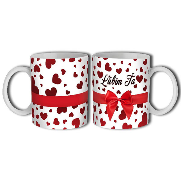 Hrnček ľúbim ťa mašlička