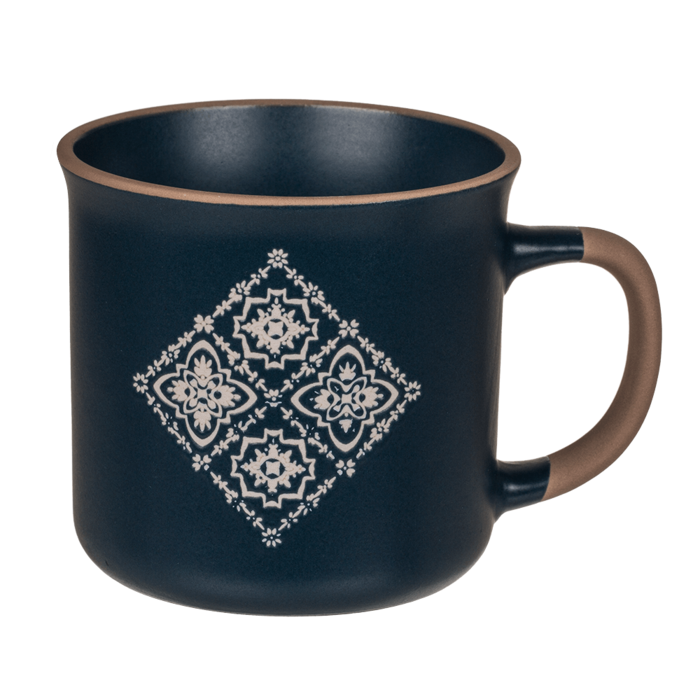 Keramický hrnček modrý