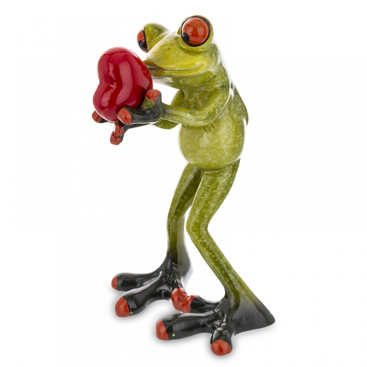 Keramická žabka - Romantik