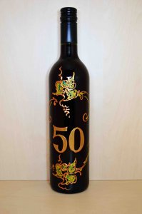 Víno červené - K 50. narodeninám 0,75L