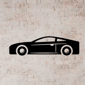 Drevený obraz na stenu - Auto