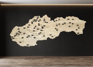 Slovensko v 3D: Mapa hradov, zámkov a kaštieľov