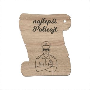 Pergamenová tabuľka – Najlepší policajt