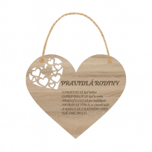 Drevené srdce – Pravidlá rodiny