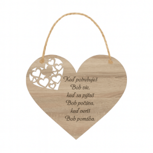 Drevené srdce – Keď potrebuješ, Boh vie