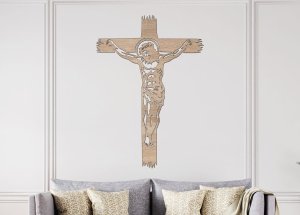 Drevený obraz na stenu – Ježiš Kristus