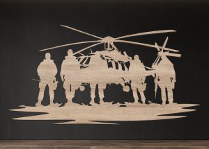 Drevený obraz – Špeciálne jednotky