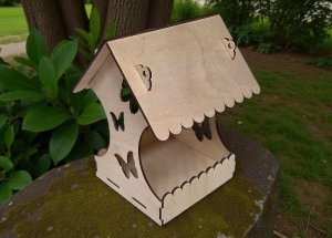 Drevená búdka pre vtáky