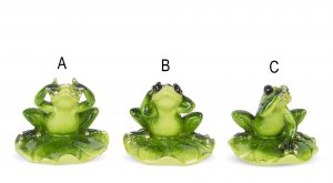 Keramická žabka - Hluchý - typ B