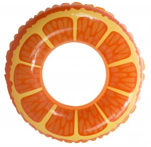 Nafukovacie koleso - pomaranč 90 cm