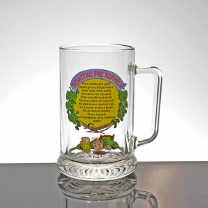 Pivový pohár - Desatoro pre korheľa