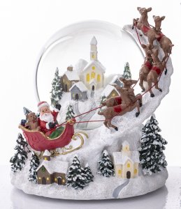 Snehová guľa - Santa Claus