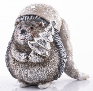 Vianočná dekorácia - Ježko B