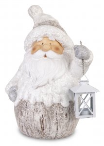 Vianočná dekorácia - Mikuláš s lampášom