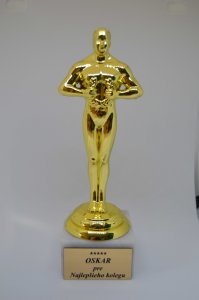 Soška Oscar - pre Najlepšieho kolegu