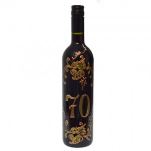 Víno červené - K 70. narodeninám 0,75L
