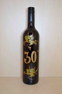 Víno červené - K 30. narodeninám 0,75L