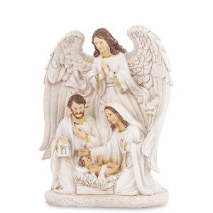 Svätá rodina s anjelom 25 cm